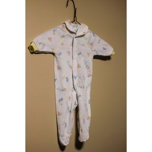 Swanknit vintage footed sleeper